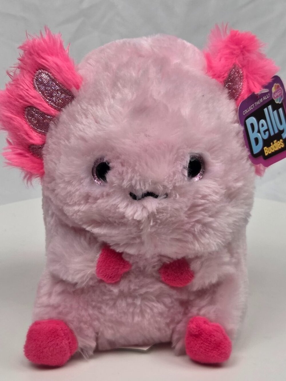 Axolotl Plush belly buddies 8.5"